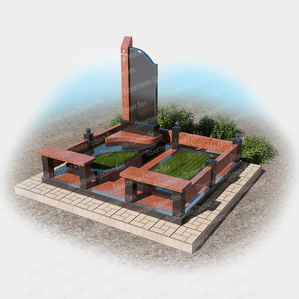Гранитный памятник в Рославль